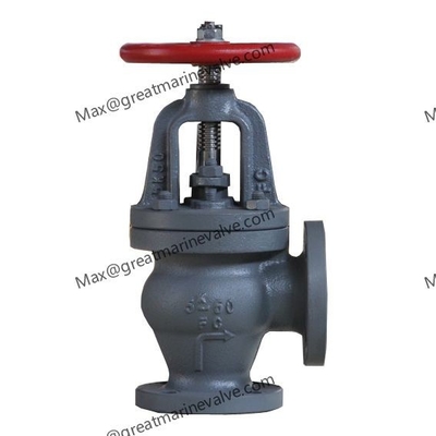 Qingdao Marine Dökme Demir Vidalı Çek Açılı Vana JIS F7354 5K
