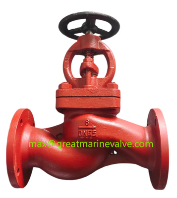 GB/T 590-2008 DIN GLOBE KALTIR VALVE, GLOBE CHECK VALVE, GLOBE SDNR VALVE, GB/T 590 Marine Cast Iron Flanged Straight-Through Stop Valve
