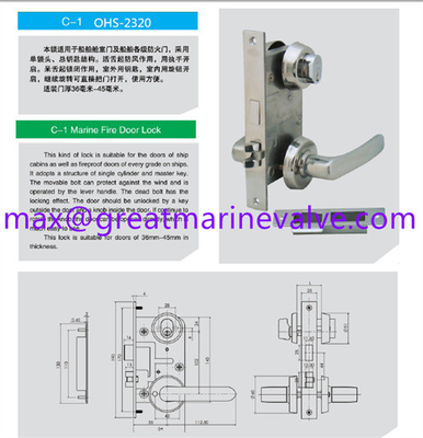 HORSE Hujiang Markası C1 OHS-2320 RHO (190MM) Gemi Yangın geçirmez Kapı Kilitli 304 Paslanmaz Çelik Deniz Yangın Kapısı Kilitli