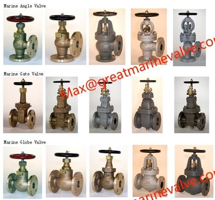 JIS F 7305 MARINE CAST IRON GLOBE VALVE 2 &quot;den 14&quot; IMPA'ya kadar