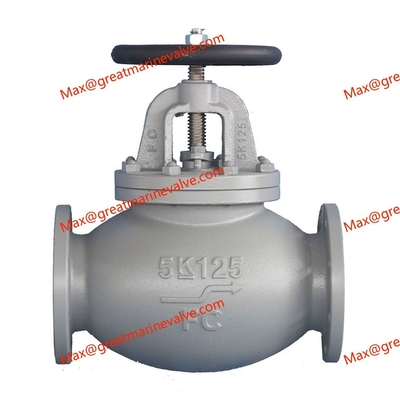 JIS F 7305 MARINE CAST IRON GLOBE VALVE 2 &quot;den 14&quot; IMPA'ya kadar