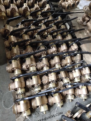 JIS F3019 Denizli Bronz Kapı Valf Başlığı Denizli Kullanım için,Kendini Kapatan Kapı Valfı SİPINGLE