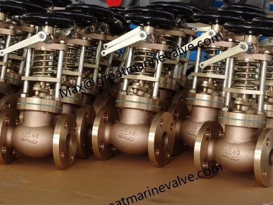 JIS F7399 Deniz bronz acil kapanma valfi JIS F7399 5K/10K