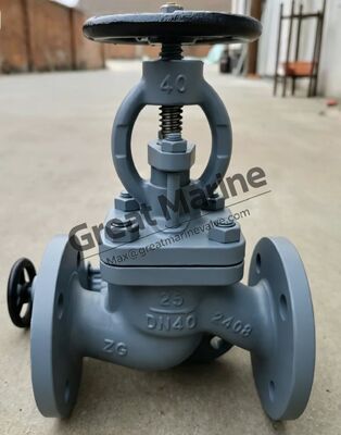 Deniz dökme çelik flensli SDNR valfi GB/T 585-2008 Tip A/AS DIN GLOBE dökme çelik valfi,GGLOBE CHECK VALVE,GLOBE SDNR VALVE